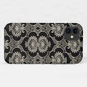 白黒パターンダマスクiPhone 5ケース Case-Mate iPhoneケース (裏面(横))