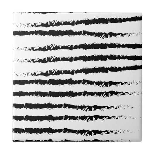 白黒パターンデザイン タイル (正面)