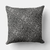 白黒パターンドードル クッション (裏面)