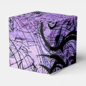 白黒パターンハート優先ボックス フェイバーボックス (裏面サイド)