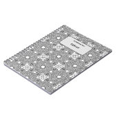 白黒パターン名タグ(&H) ノートブック (左側)