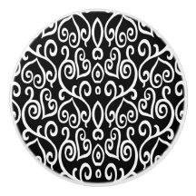 白黒パターン（の模様が）ある