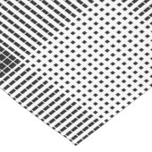 白黒パターン ショートテーブルランナー (コーナー)