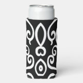 白黒パターン スリム缶クーラー (Seltzer正面)