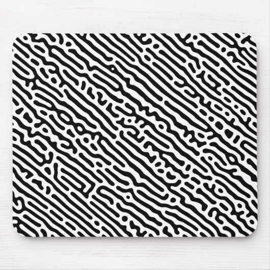 白黒パターン マウスパッド (正面)
