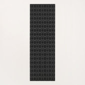 白黒パターン ヨガマット (裏面)