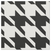 白黒パター千鳥格子のン ファブリック (クローズアップ)