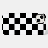 白黒パター市松模様にン Case-Mate iPhoneケース (裏面 (横))