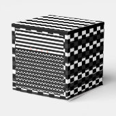 白黒パター数々のン フェイバーボックス (裏面サイド)