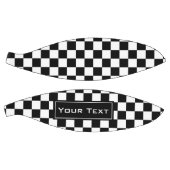 白黒パタ市松模様にーン バスケットボール (パネル)