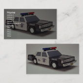 白黒パトカー 名刺 (正面/裏面)
