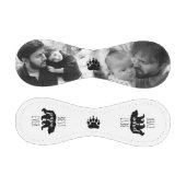 白黒パパベアの父の日のカスタム 野球ボール (パネル)