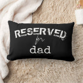 白黒パパ引用文用 ランバークッション (ブランケット)