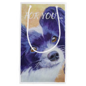 白黒パピロン スモールペーパーバッグ (正面)