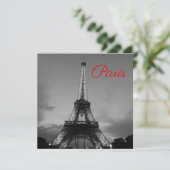 白黒パリシティナイトエッフェルタワーヨーロッパ カード (スタンド正面)