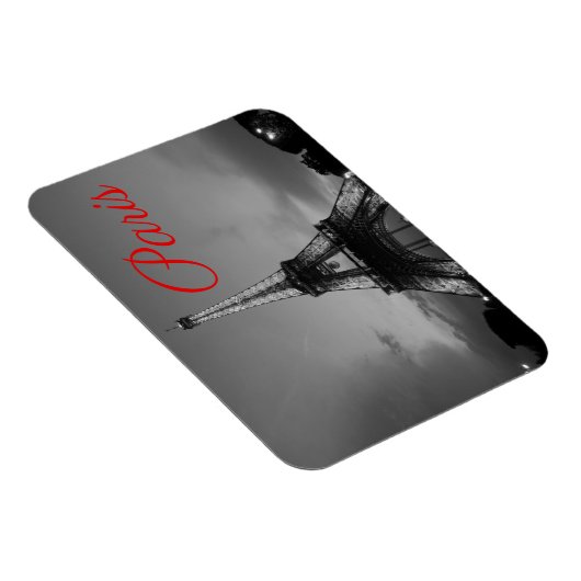 白黒パリシティナイトエッフェルタワーヨーロッパ マグネット (右側)