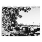 白黒パリジャンホームデコール カレンダー (カバー)
