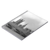 白黒パレスオブウェストミンスター ノートブック (左側)