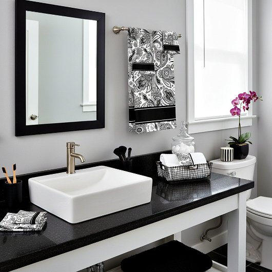 白黒パワリーのバスタオルセット バスタオルセット