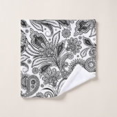 白黒パワリー バスタオルセット (ウォッシュタオル)