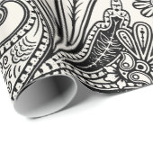 白黒パワリー ラッピングペーパー (ロールコーナー)