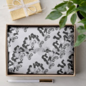 白黒パンダのティッシュペーパー 薄葉紙 (ギフト)