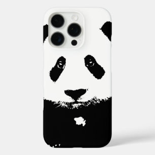 白黒パンダ iPhone 16 PROケース