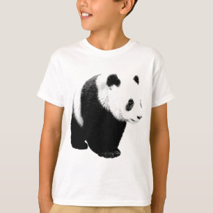 白黒パンダ Tシャツ