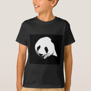 白黒パンダ Tシャツ