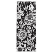 白黒パーソナライズされたダマスクワイン抱き枕 ワインギフトバッグ (裏面)