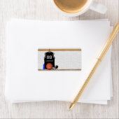 白黒パーソナライズされたバスケットボールジャージー ラベル (インサイチュ)