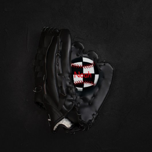 白黒パーソナライズされた球カスタム球 野球ボール