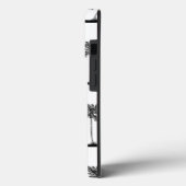 白黒パームツリーフォンケースiPhoneケース Case-Mate iPhoneケース (裏面 / 左)