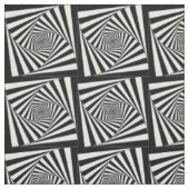白黒ヒップスターのGeorgeous催眠性のパターン ファブリック (見本)