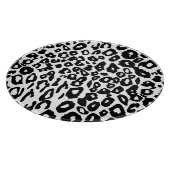 白黒ヒョウ印刷 カッティングボード (角)