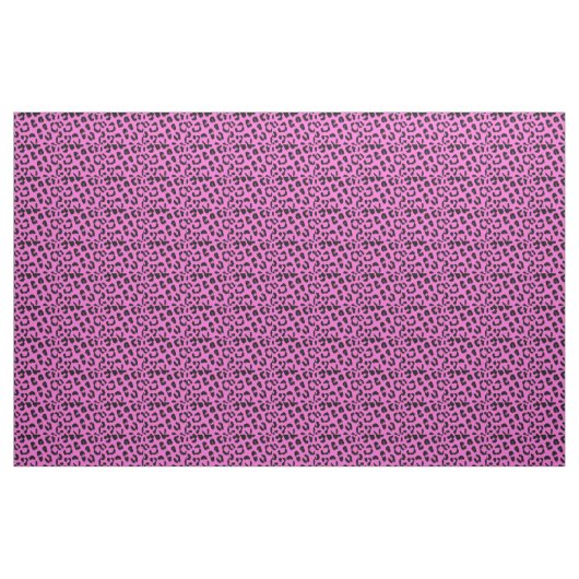 白黒ヒョウ印刷 ファブリック (ヤード)