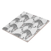 白黒ヒョウ タイル (側面)