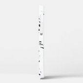 白黒ヒョウ Case-Mate iPhoneケース (裏面 / 左)