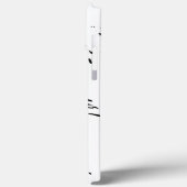 白黒ヒョウ Case-Mate iPhoneケース (裏面 / 左)