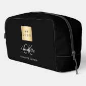 白黒ビジネスロゴ名monogram ドップキット (右コーナー)