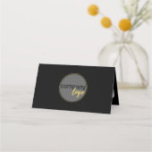 白黒ビジネスロゴ10注文ロイヤリティカード ロイヤリティカード (正面)