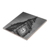 白黒ビッグベンクロックタワー タイル (側面)