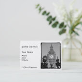 白黒ビッグベン 名刺 (スタンド正面)