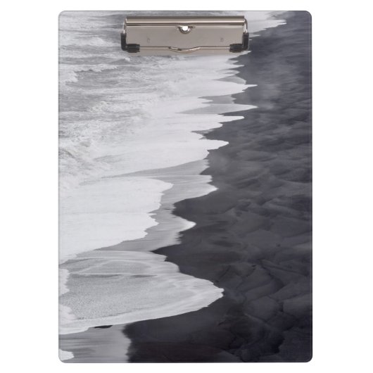 白黒ビーチ クリップボード (正面)