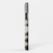 白黒ピアノ鍵 Case-Mate iPhoneケース (裏面/右)