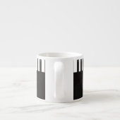 白黒ピアノ エスプレッソカップ (裏面)