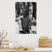 白黒ピエロ ポスター (キッチン)