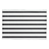 白黒ピローストライプのセット 枕カバー (裏面-左)