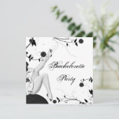 白黒ピンアップバチェロレッテ 招待状 (スタンド正面)