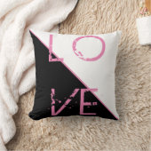 白黒ピンクラブクッション装飾用クッション クッション (ブランケット)